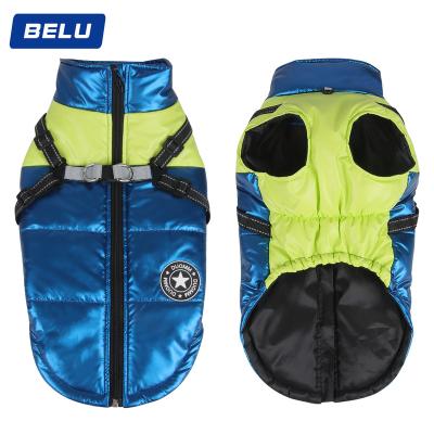 China Sustainable Pet Clothes Wholesale High Quality Windproof Down Jacket Padded Warm Dog Coat Dog Clothes for sale