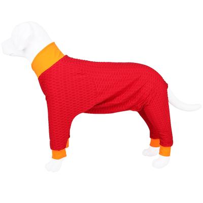 China New viable pet clothes Amazon dog clothes autumn and winter thickened elastic sweater hot sale pet sweater for sale