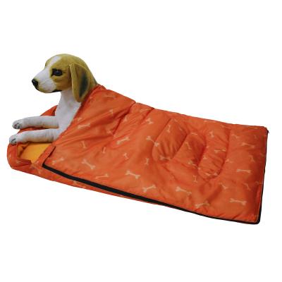 China Travel Dog Sleeping Bag with Pet Storage Bag Portable Warm Waterproof Cover - Perfect for Camping, Backpacking, Traveling, or Ind for sale