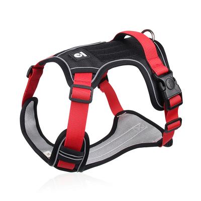 China Large Dog Viable Harness No Pull Pet Oxford Reflective Vest Soft Breathable Mesh Padded No Pull Dog Harness For Small Medium Large Dogs for sale