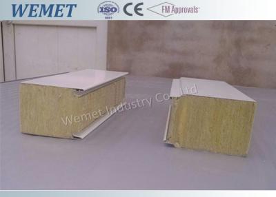 China Pure Rock wool fire proof high density insulated wall panel tougue and groove for sale