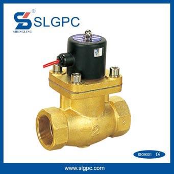 China 2 Inch Solenoid Water Valve SLGPC- 2L500-50 Brass Electric Solenoid Valves For Water Price for sale