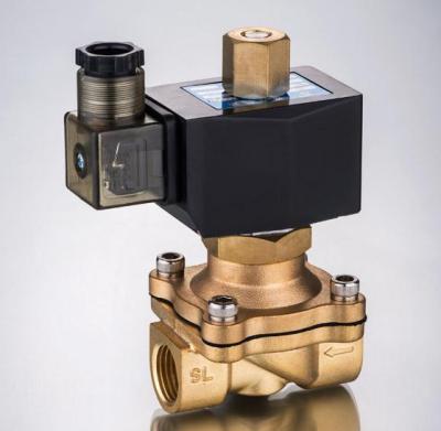 China High Quality Brass Hardware Solenoid Water Solenoid Valve 220v Normally Open AC 2W160-15NO for sale