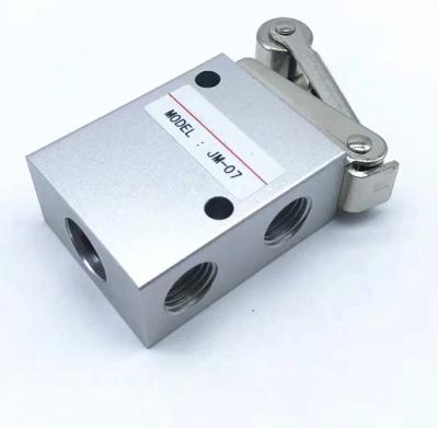 China SLGPC JM-07 3 Way General Pneumatic Solenoid Valve Hand Control Manual Valve for sale