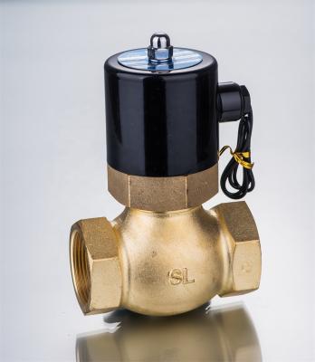 China High Temperature High Pressure Main Application 2L/US Series High Temperature 2/2 Way Water Steam/Air Solenoid Valve for sale