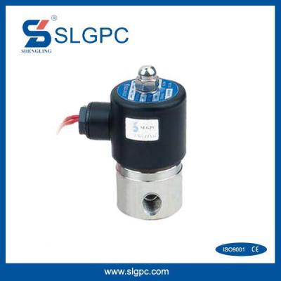 China 2 Way High Quality Water Stainless Steel 24V Series Electric Solenoid Valve SLGPC-2S-050-10 for sale