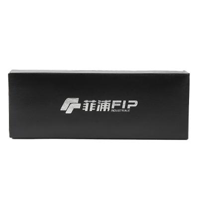 China Wholesale and Retail OEM Luxury Custom Logo Black Plastic Gift Drop-Resistant Pencil Case Made in China for sale