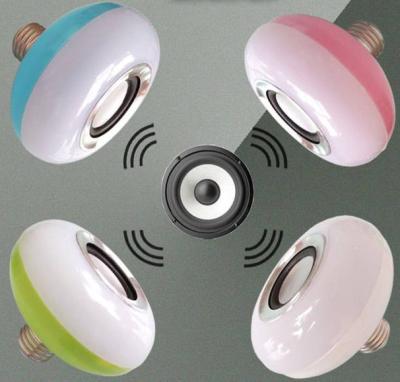 Cina Colori il lettore intelligente cambiante di controllo del App della lampadina di musica di Bluetooth in vendita