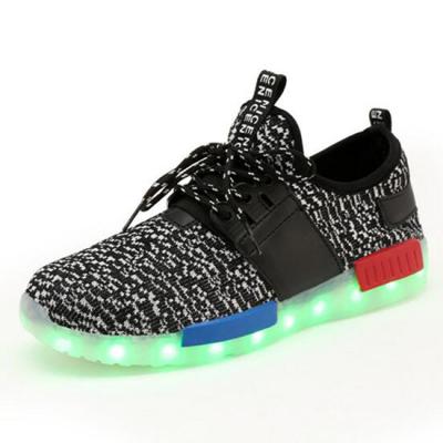 China Teenager Flashing Rechargeable LED Sneakers For Event Nights Long Life for sale