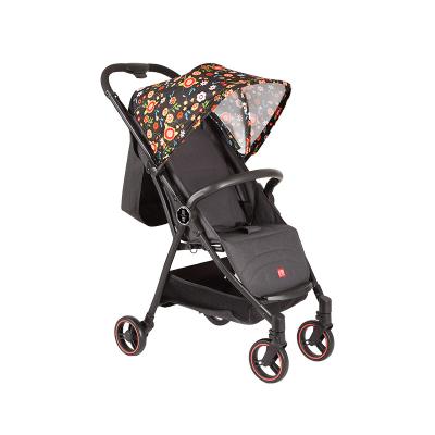 China 2021 hot sale luxury carbon steel material carbon steel baby stroller for baby for sale