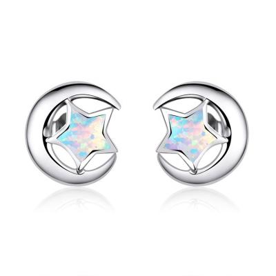 China OEM Youchuang Ladies Temperament Earring Designer Cute Luxury Bride 925 Sterling Silver Simple Gemstone Stud Earrings For Women for sale