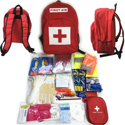 China Convenient Printing Emergency First Aid Kit Industry Emergencies Home Outdoor Car Camping for sale