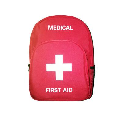 China Convenient Outdoor Medical Supplies Emergencies First Aid Kit Manufactures Backpacking Camping Travel Car and Cycling for sale