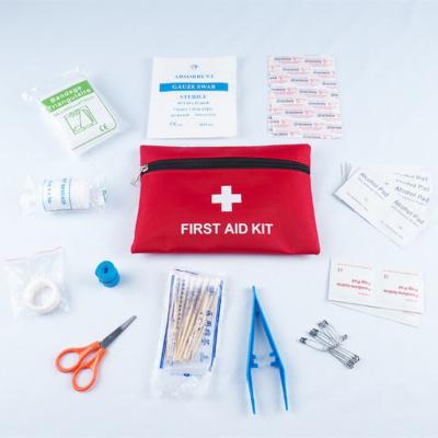 China Home Emergency First Aid Kit Customized Logo Camping Hiking Travel Aid Appliance for sale