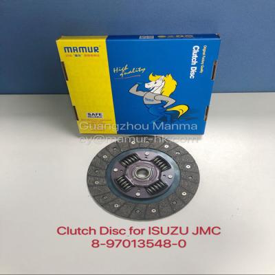 China 240mm Kupplungsscheibe für ISUZU NKR 4JB1 JMC 1030 8-97013548-0 Isuzu Clutch Plate zu verkaufen