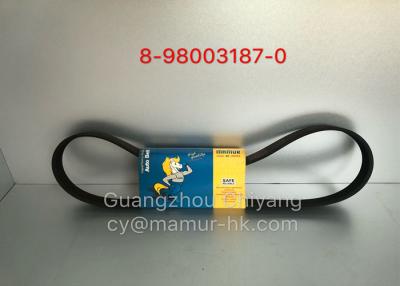 China Fan Belt  ISUZU Truck Parts For ISUZU 4HK1 8-98003187-0 for sale