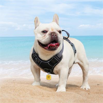 China Breathable Yet Comfortable Dog Harness Reflective Luxury Pet Dog Harness for sale