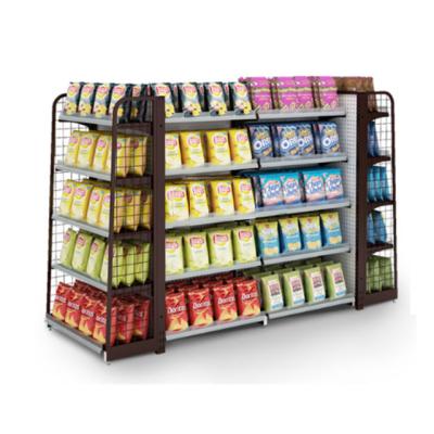 China Single-sided mobile supermarket for sale mobile rack cosmetics show rack baby store garment display rack for sale