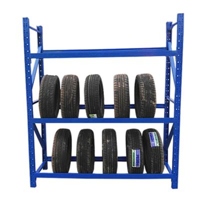 China High Performance Corrosion Protection Storage Racks Rivet Motorcycle Tire Pallet Stretching Decorative Storage Shelves Pallet Storage Racks for sale