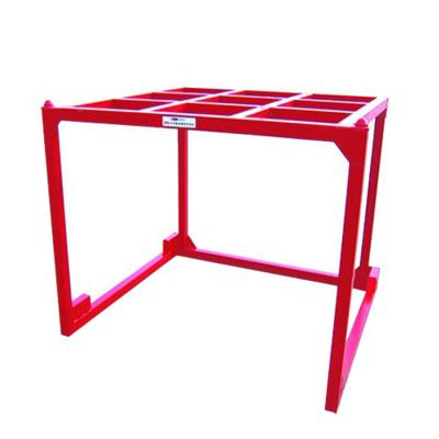 China Corrosion Protection Corner Protector Desk Metal Storage Pallet Rack, Adjustable Q235 Steel Storage Nestainer Truck Tire Storage Racking System for sale