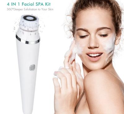 China Exfoliators OEM Design Spinning Brush Sonic Facial Cleansing Brush Skin Care for sale