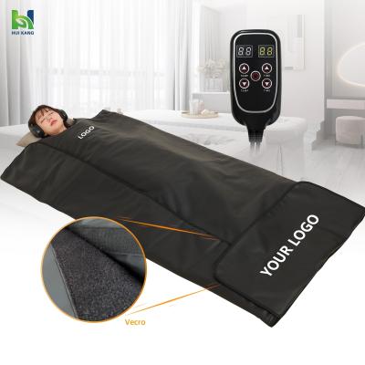 China Colar de Sauna de Abóbora Traje de Emagrecimento Original Celulite Colar de Cama de Infravermelho Longo 600w US Plug à venda