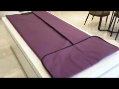 Purple sauna blanket