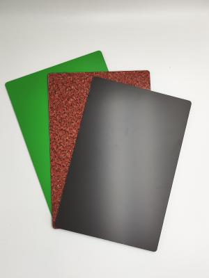 China Hoja del color sólido ACP para el tablero exterior, de aluminio de la pared 3m m   Alto lustre en venta