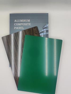 China Fire Rated ACP Sheets 1220mm * 2440mm Size PVDF Coating for Building Facades for sale