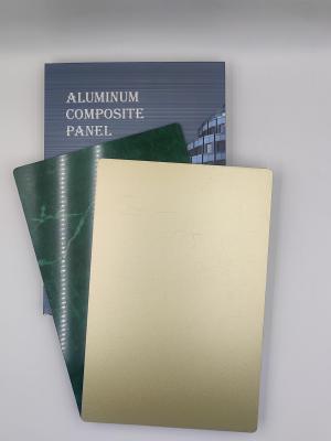 China Fire Rated ACP Sheets Solid Color Finish 4mm Thickness Durable for Fire-Resistant Partitions for sale