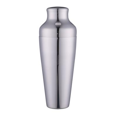 China Hot Selling Amazon Metal Bar Use 600ml 20oz Stainless Steel Mirror Finishing French Cocktail Shaker for sale