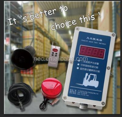 China -40Â ° C~85Â ° C Nigeria forklift speed limiter, wireless overspeed alarm and Rwanda vehicle speed limiter forklift for sale