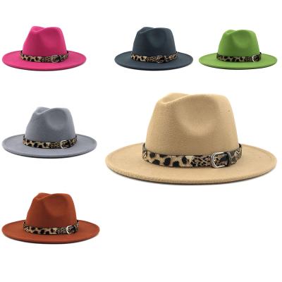 China Fedora Hats Women's Casual Hats Wide Brim Felted Hat Felt Wide Brimmed Women's Large Felted Hat Hats for sale