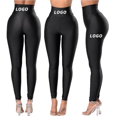 China New Fashion High Waisted Antibacterial Style Black Tight Seamless Yoga Leggings For Women for sale