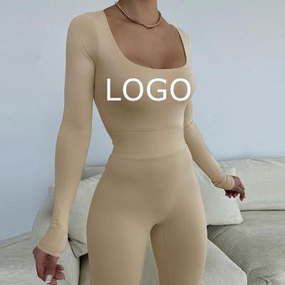 China Wholesale Price Breathable Women Clothes 2021 Autumn Winter Long Sleeves Plain Two Piece Set Women for sale