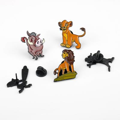 China Factory Price Wholesale Decorative Fashion Europe Hard Souvenir Pin Badges Enamel Badge for sale