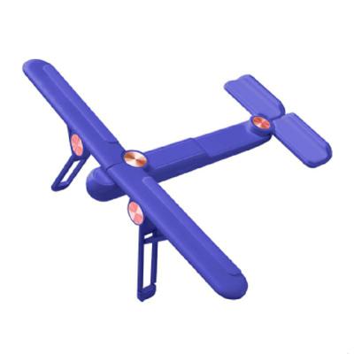 China 22x7.5x3cm Air Cooling Mini Computer Aluminum Stand Lifting Heightening Portable Folding Notebook Laptop Stand Aircraft Support Stand for sale