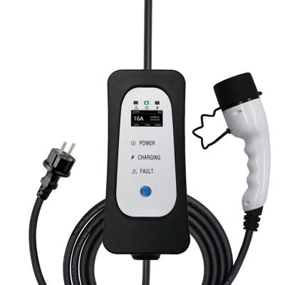 China 10/16a ​​electric car charger IEC 62196 type2 schuko type2 for sale