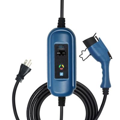 China EVSE Adjustable Portable EV Charger Level 2 Type 1 for sale