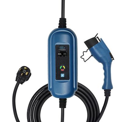 China 32A 1 Phase Type 1 Ev Fast Charger 5 Cable 32AM2T1 for sale