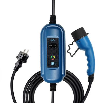 China 16A 240V Type - Charger 2 Ev Portable 16AM T2 T2 for sale