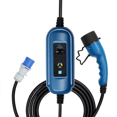 China 32 Amp 220V Iec62196 Ev Fast Charger Cee Plug 32AM2T2 for sale