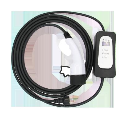 China Charging Cables 32A Type - 2 EV Portable Fast Charging Station For Electric Vehicle for sale