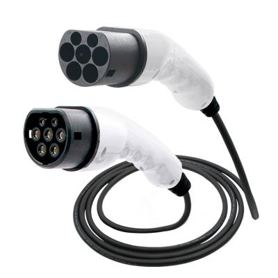 China 32a type - 2 to type - 2 evse level 3 ev charger 32amp type - 2 to type - 2 for sale