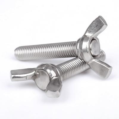 China Stainless Steel Sizes All DIN316 SS304 SS316 Stainless Steel Wing Bolt for sale