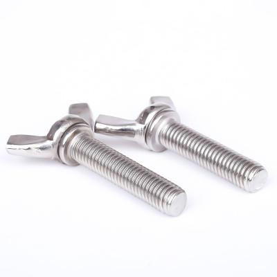 China Custom SUS 304 Stainless Steel 316 DIN316 Stainless Steel Wing Bolt for sale