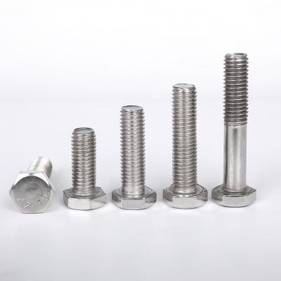 China DIN 933 Stainless Steel 304 Hex Head Bolt for sale