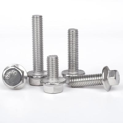 China DIN 6921 Stainless Steel Stainless Steel Hex Flange Bolt for sale