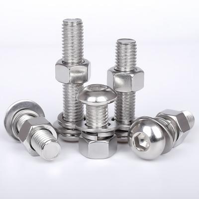 China ISO 7380 Pan Head M3 - M12 A2 A4 Hex Pan Socket Pan Head Screw for sale