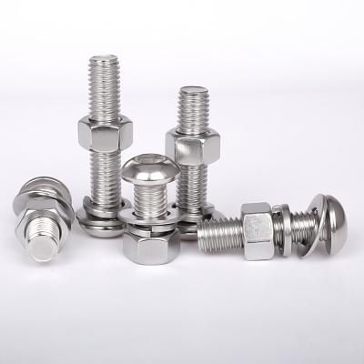 China ISO 7380 Pan Head Stainless Steel Hex Socket Pan Head Screw for sale